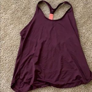 Maroon athletic wear tank top!